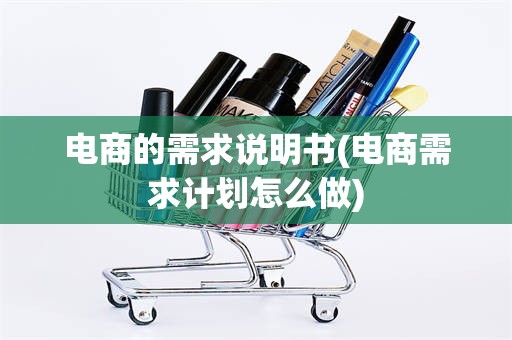 电商的需求说明书(电商需求计划怎么做)
