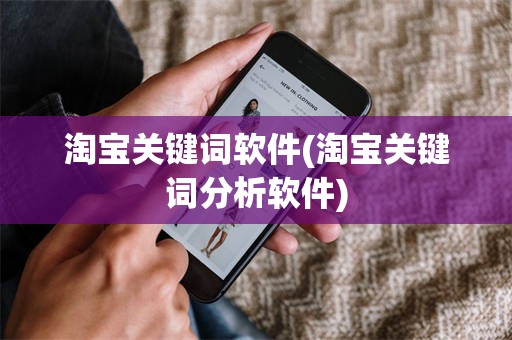 淘宝关键词软件(淘宝关键词分析软件)