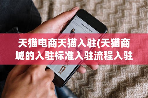 天猫电商天猫入驻(天猫商城的入驻标准入驻流程入驻费用是怎样的)