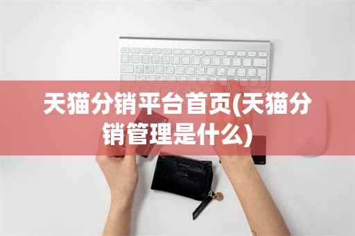 天猫分销平台首页(天猫分销管理是什么)