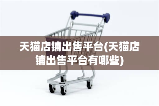 天猫店铺出售平台(天猫店铺出售平台有哪些)