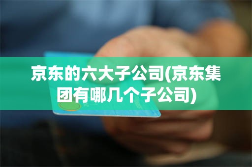 京东的六大子公司(京东集团有哪几个子公司)