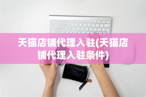 天猫店铺代理入驻(天猫店铺代理入驻条件)