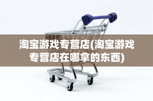 淘宝游戏专营店(淘宝游戏专营店在哪拿的东西)