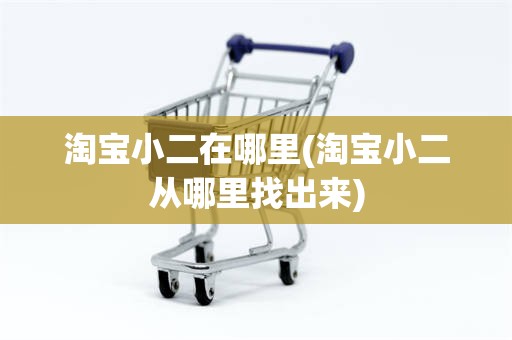 淘宝小二在哪里(淘宝小二从哪里找出来)